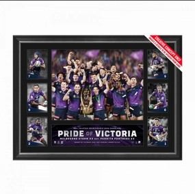 MELBOURNE STORM 2020 PREMIERS TRIBUTE FRAMEhandmade souvenirs