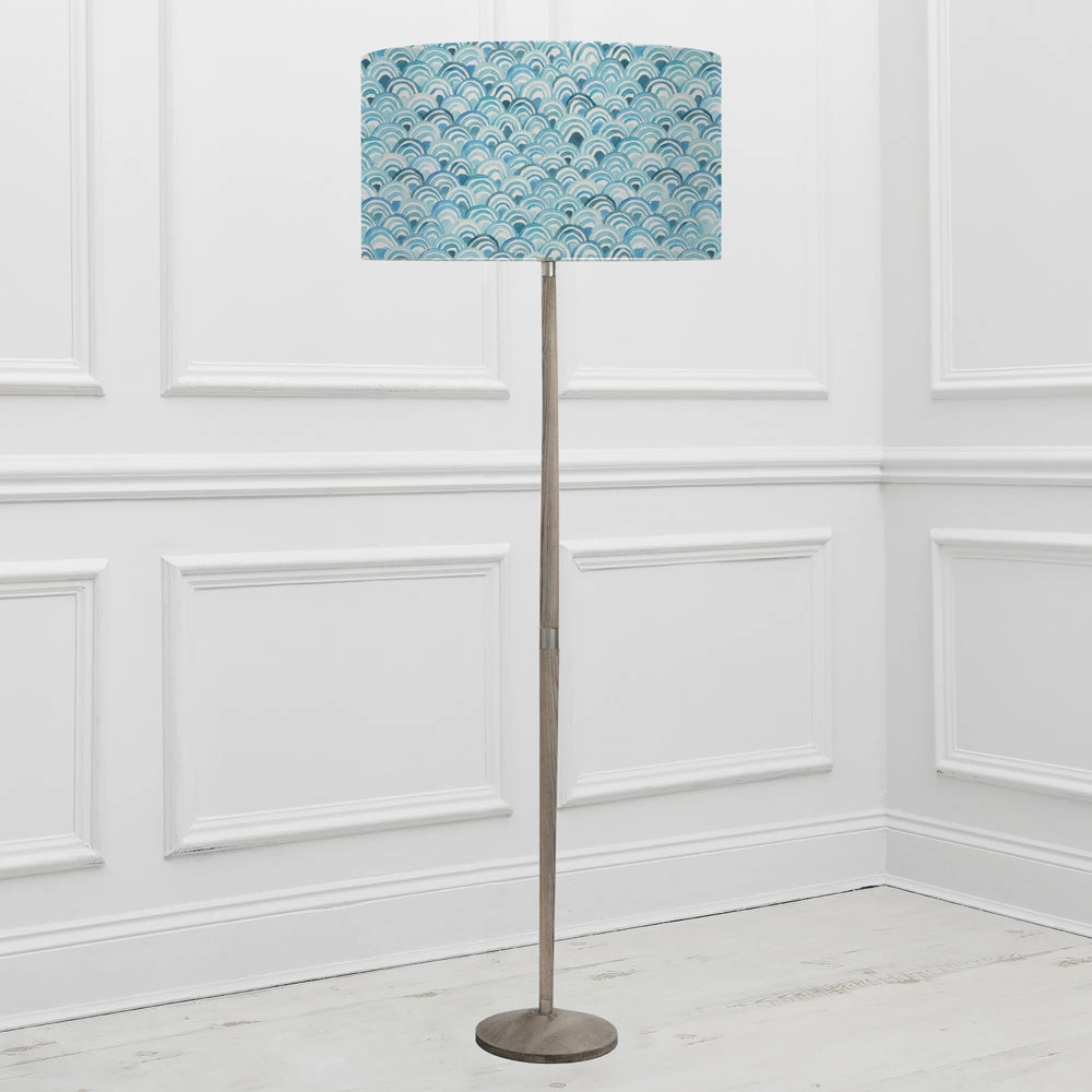 Melia Eva & Solensis Complete Floor Lamp Glacier