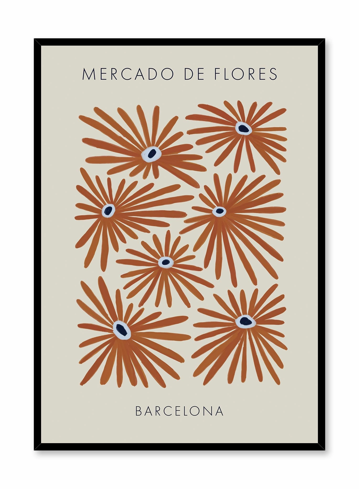 Mercado de flores, Posterpop culture themed posters