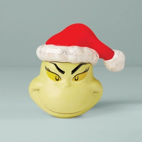 Merry Grinchmas Covered Candy Jarmodern kitchen decor ,kitchen dinner set ,dinnerware 