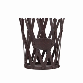 Metal Lattice Planter - Mediumnordic style desktop ornaments