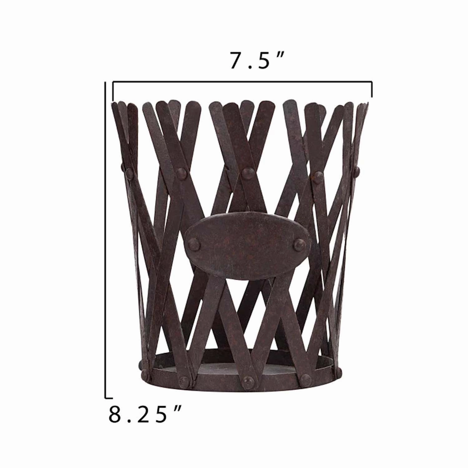 Metal Lattice Planter - Medium