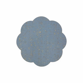 Metallic Cork Petal Placemat Setmodern kitchen decor ,kitchen dinner set ,dinnerware 