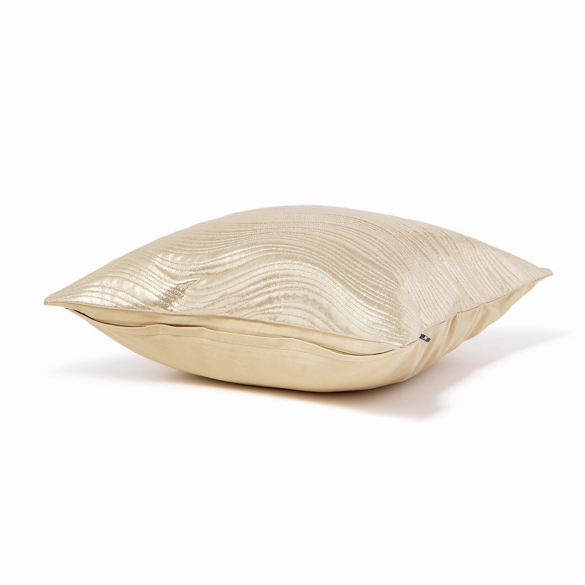 Metallic Quilt Cushion Cover 450 X 450 Gold