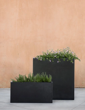 Metro Box Planters by Campania Internationaloutdoor wrought iron plant stand