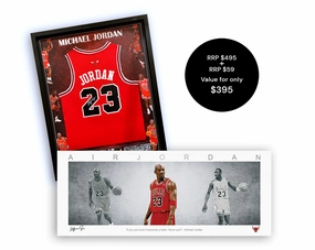 Michael Jordan Signed Jersey Bundlehandmade souvenirs