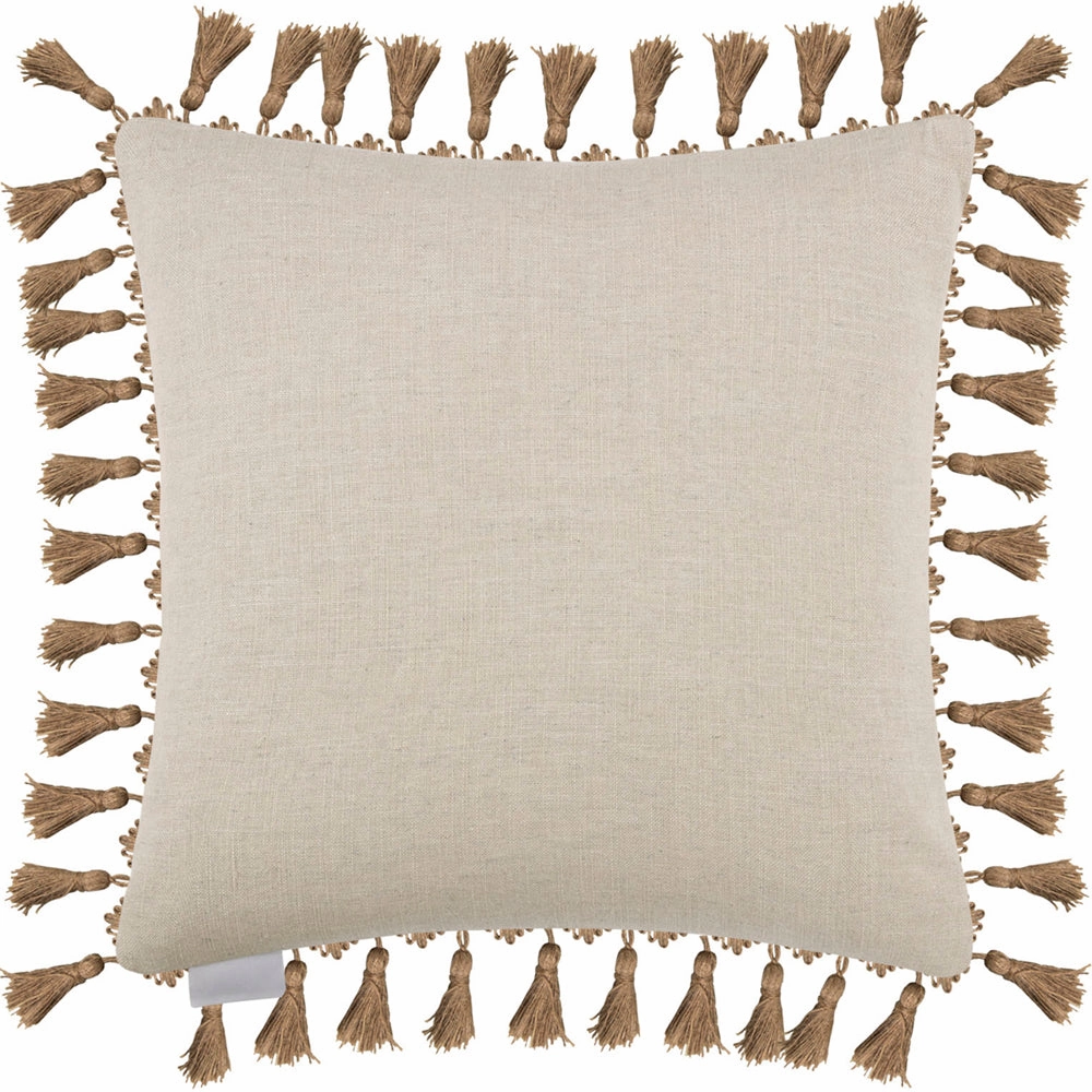 Mika Printed Cushion Sepia