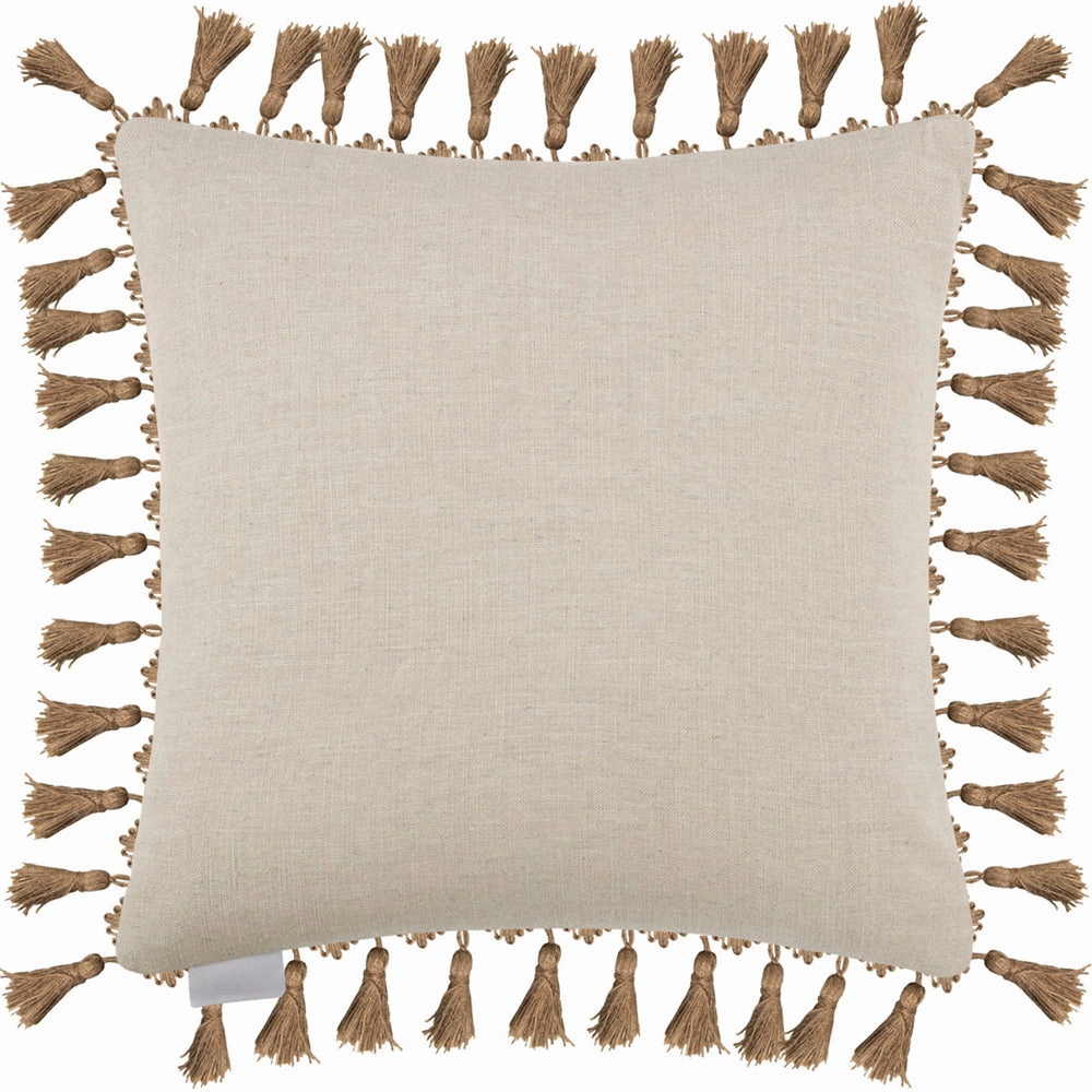 Mika Printed Cushion Sepia