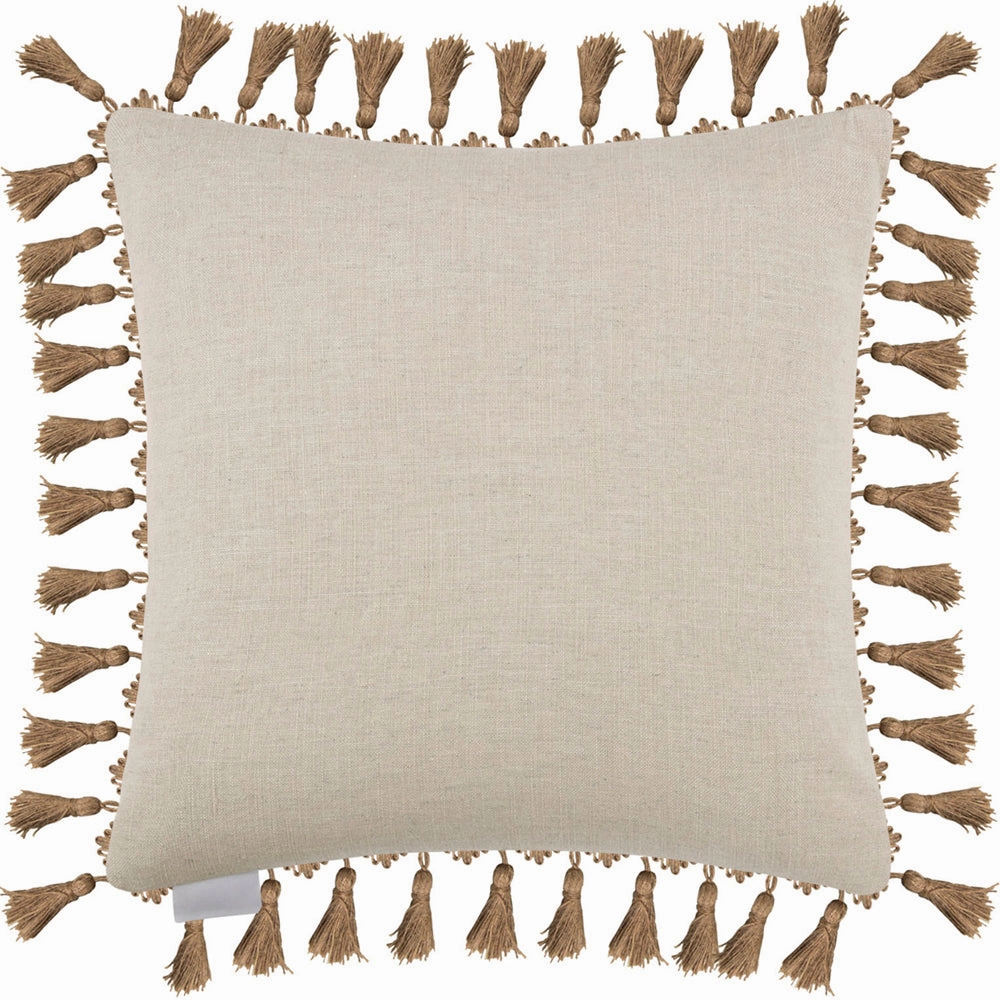 Mika Printed Cushion Sepia