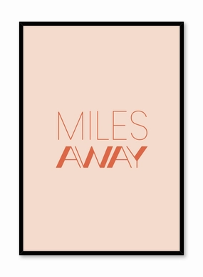 Miles Away, Posterpop culture themed posters