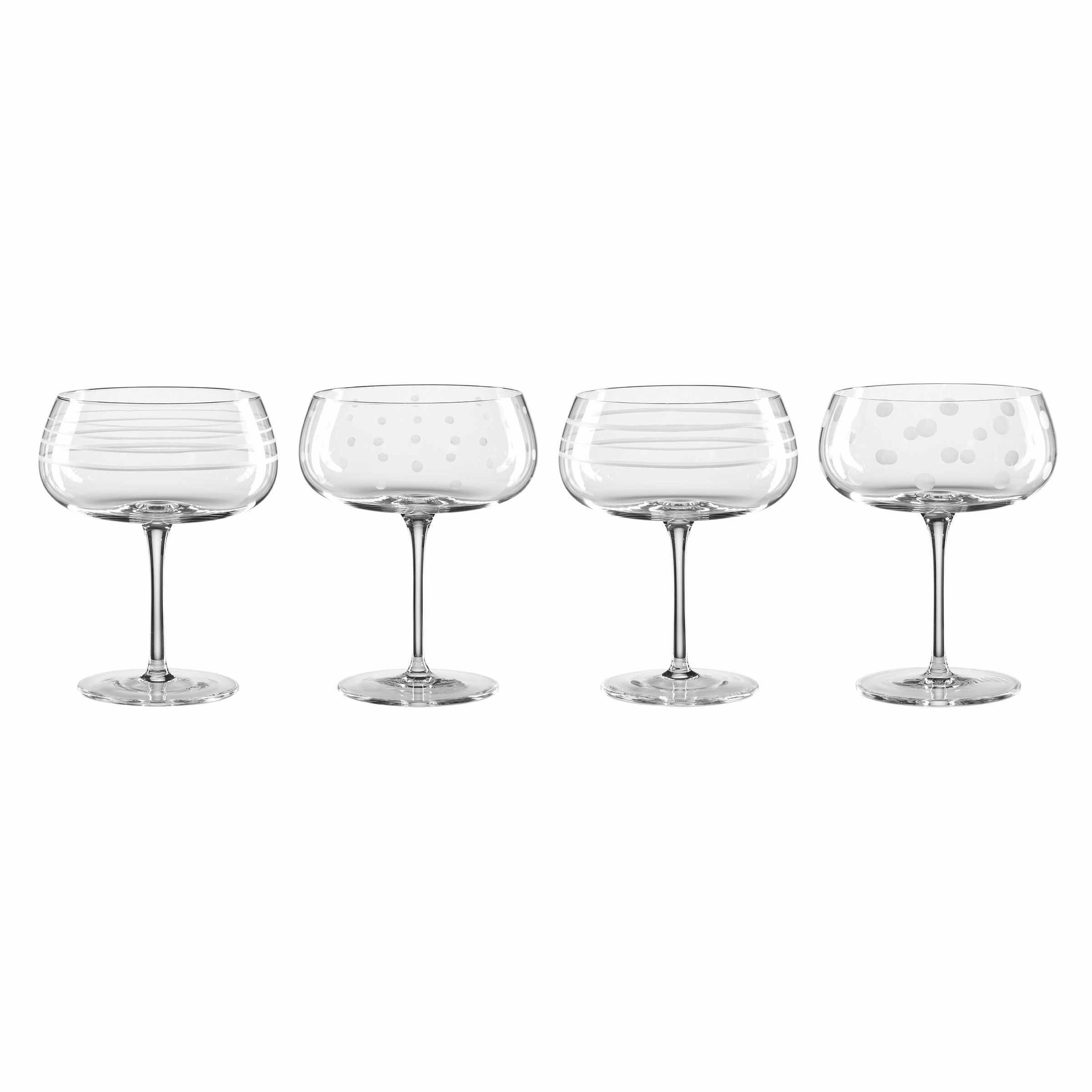 Mingle Cocktail Glasses - Set Of 4