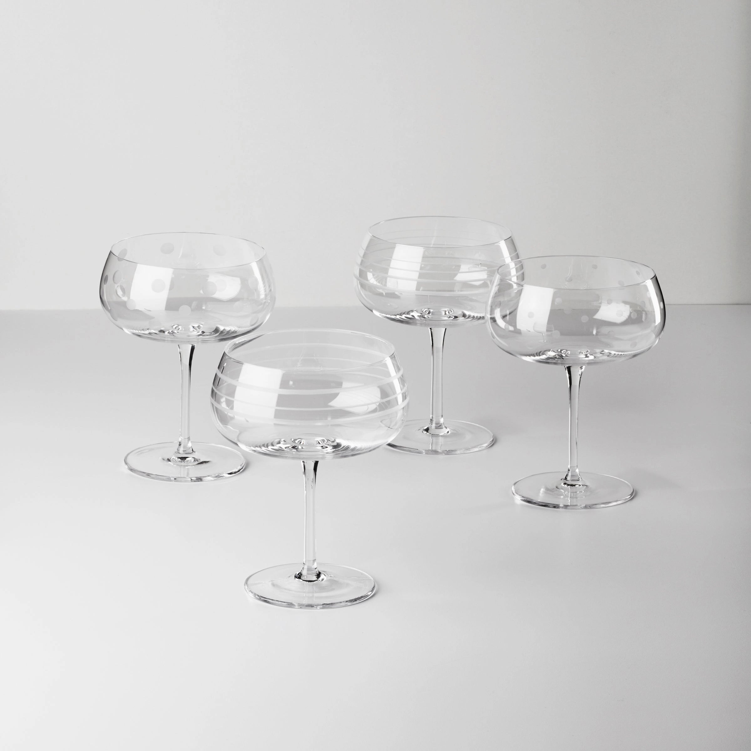 Mingle Cocktail Glasses - Set Of 4glass cups ,personalized mugs 
