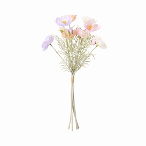 Mini Bouquet Poppy Light Pinkhome decor ,wall decor 