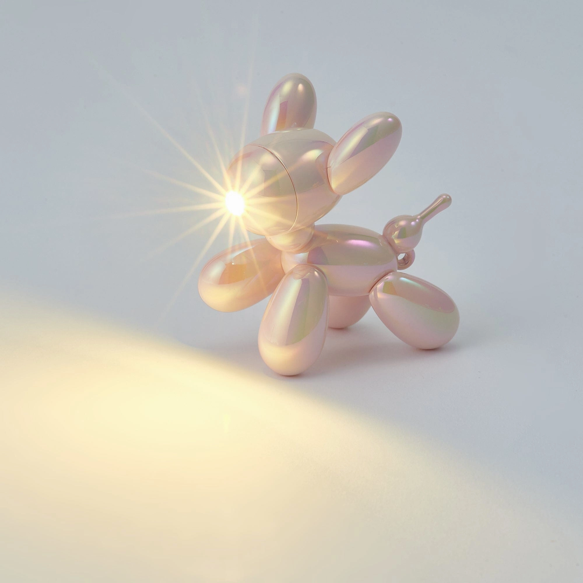 Mini Dog Lamp Pink