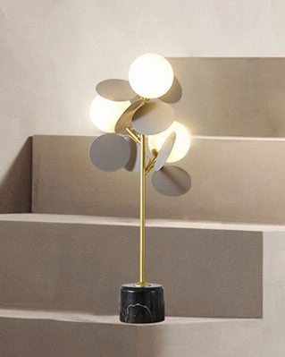 Minimalist Globe Glass Shade Table Lamp - 3 Lights