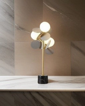 Minimalist Globe Glass Shade Table Lamp - 3 Lightsmodern wall lamp,smart wall lamp
