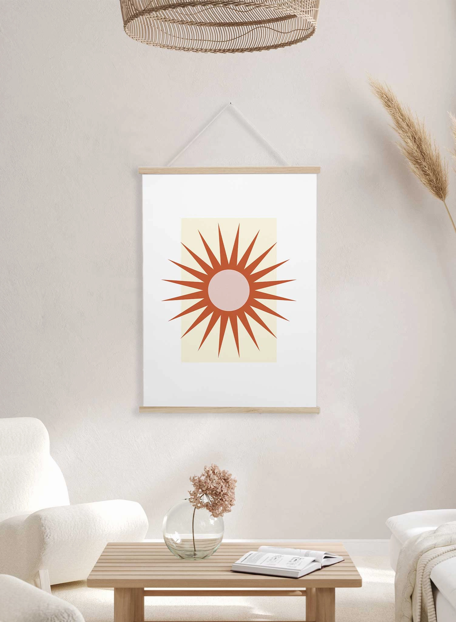 Minimalist Sun, Poster