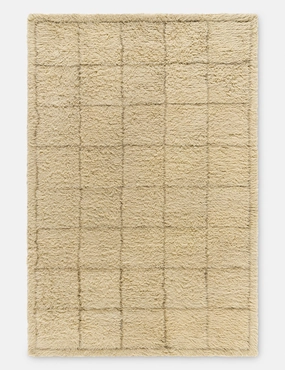 Minka Moroccan Style Hand-Tufted Wool Rugmodern color block patchwork rug