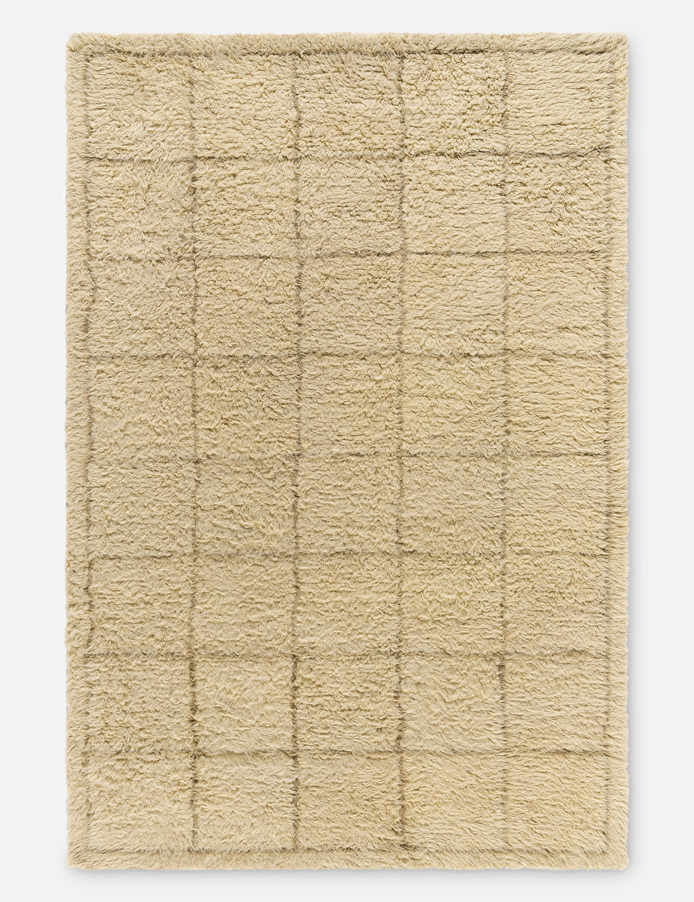 Minka Moroccan Style Hand-Tufted Wool Rugmodern color block patchwork rug