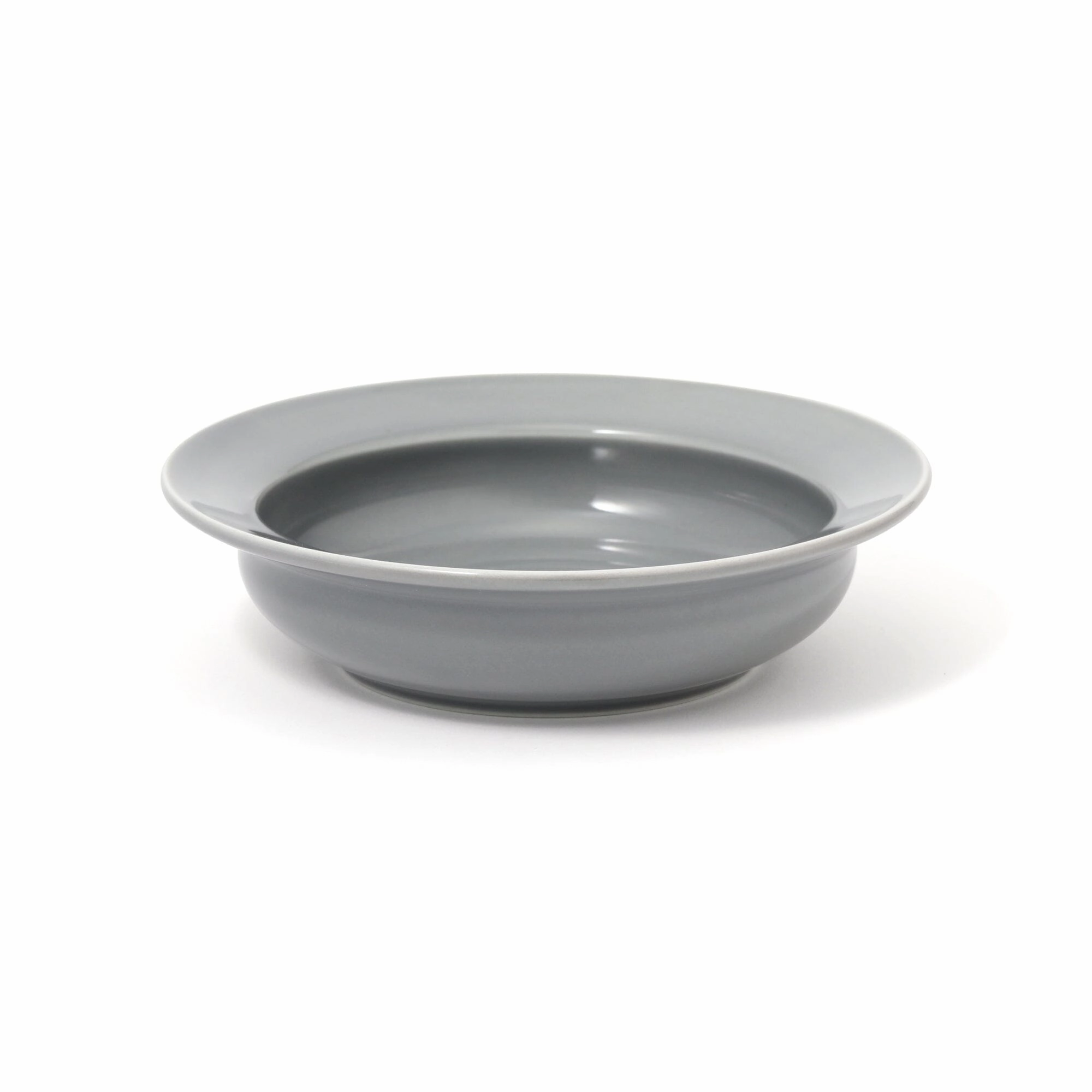 Mino Easy To Scoop Bowl Medium Grayhand-painted ceramic bowl