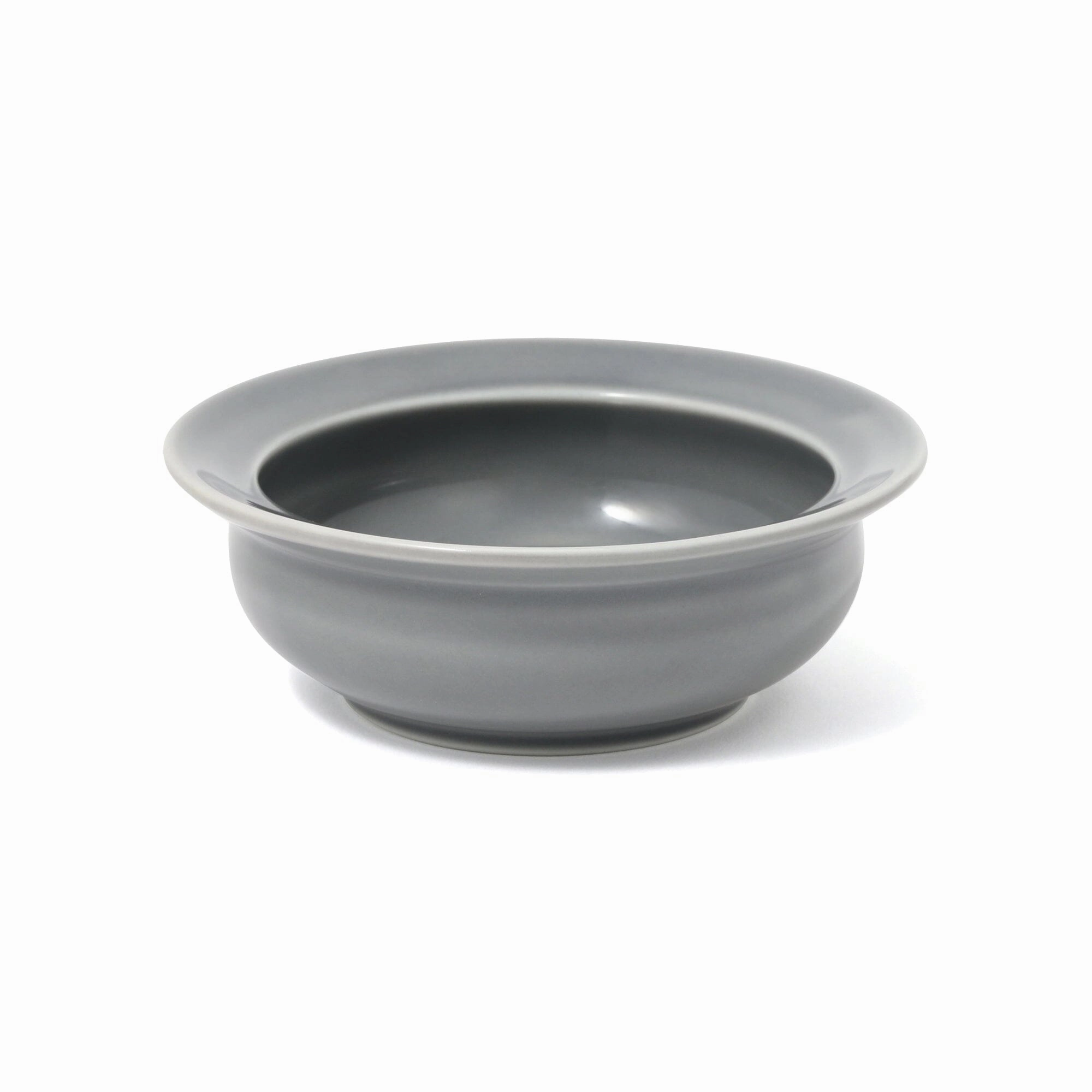 Mino Easy To Scoop Bowl Small Grayhand-painted ceramic bowl