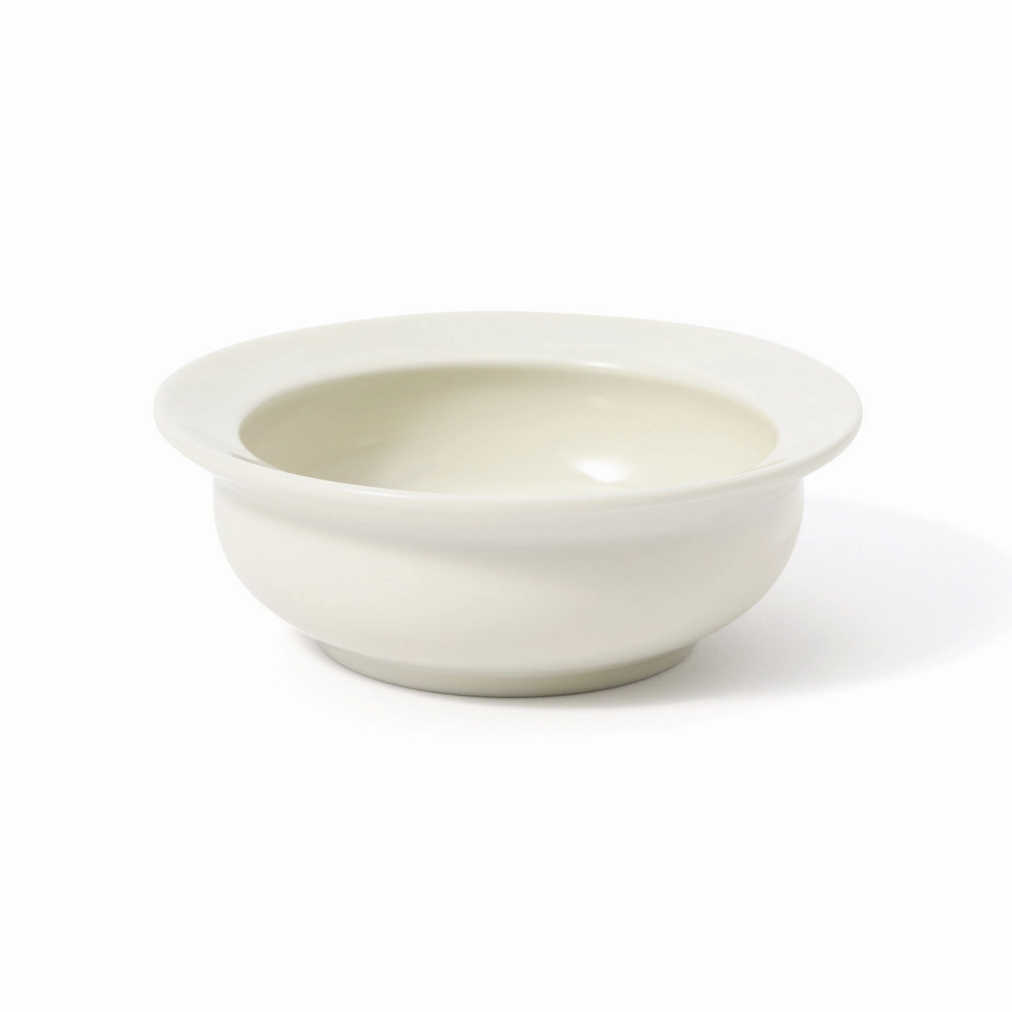 Mino Easy To Scoop Bowl Small Ivoryhand-painted ceramic bowl