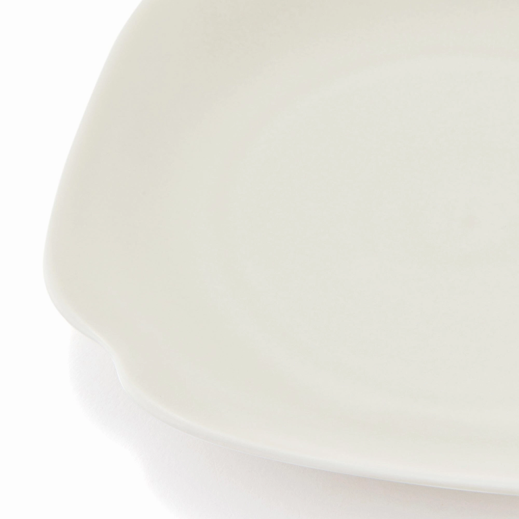Mino Plate Square Ivory