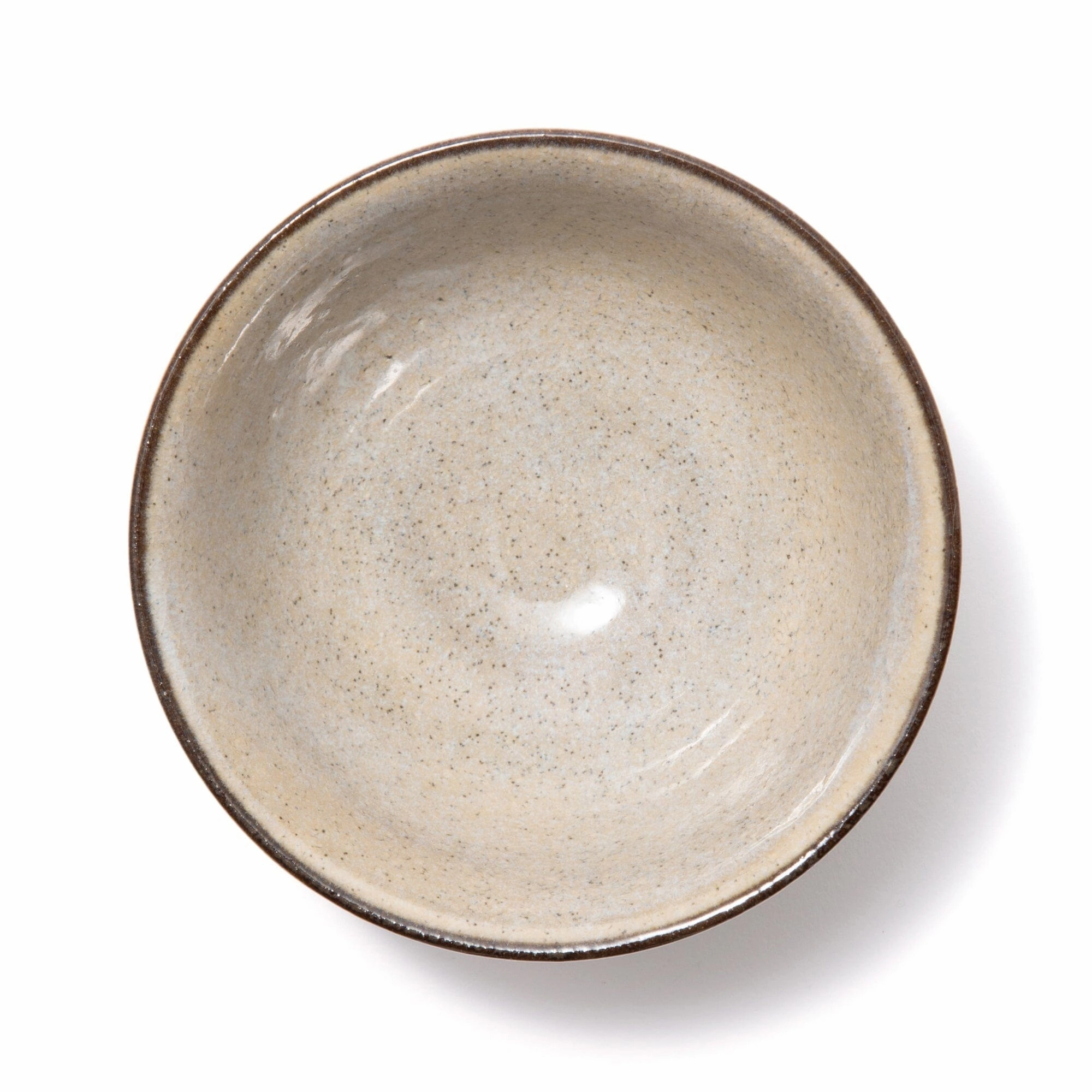 Mino Rice Bowl Shinogi M Beige