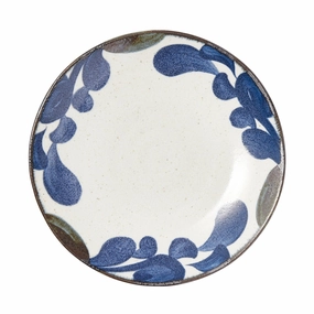 Minoyaki Plate Brush Largehand-painted ceramic bowl