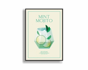 Mint Mojitonordic style wall decor