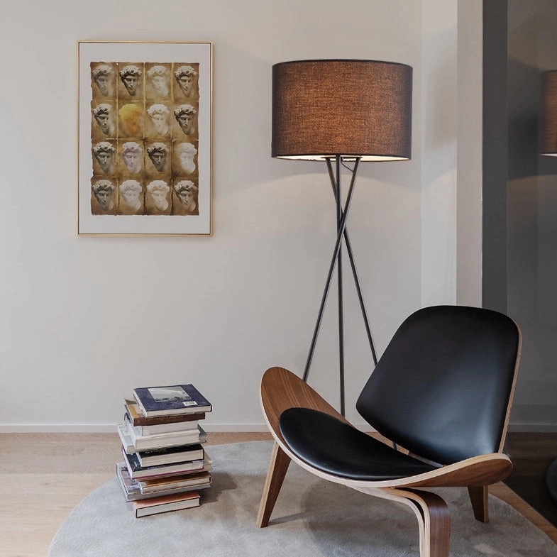 Miro Black Tripod Floor Lamp
