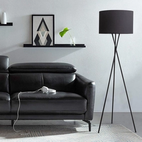 Miro Black Tripod Floor Lamptable lamp,smart table lamp