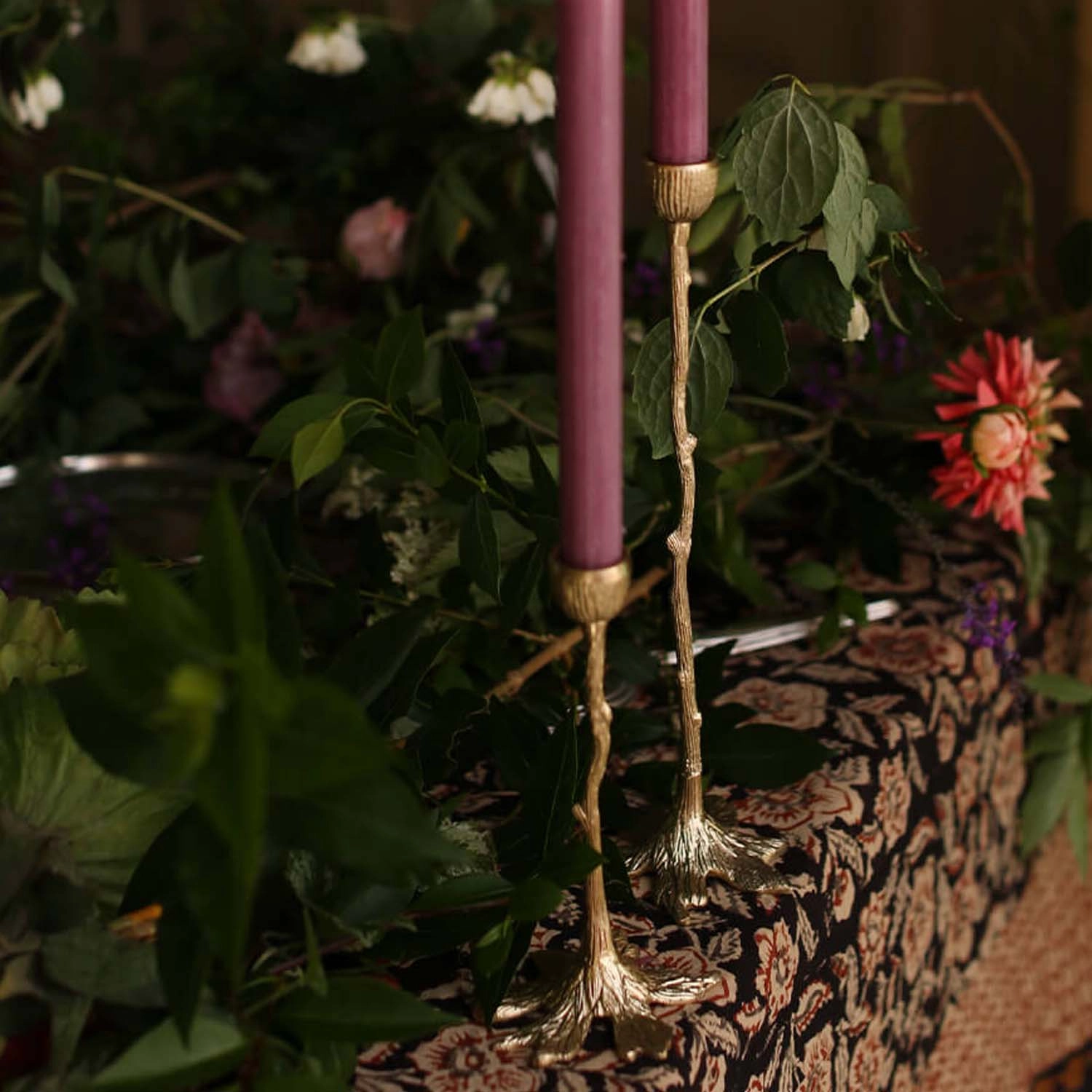Misty Candle Holder - 7.5" Tall