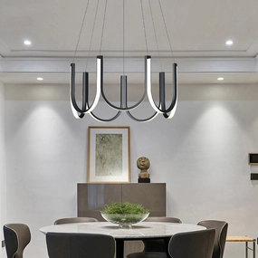 Modern Art Deco U Shape Chandeliertable lamp,smart table lamp
