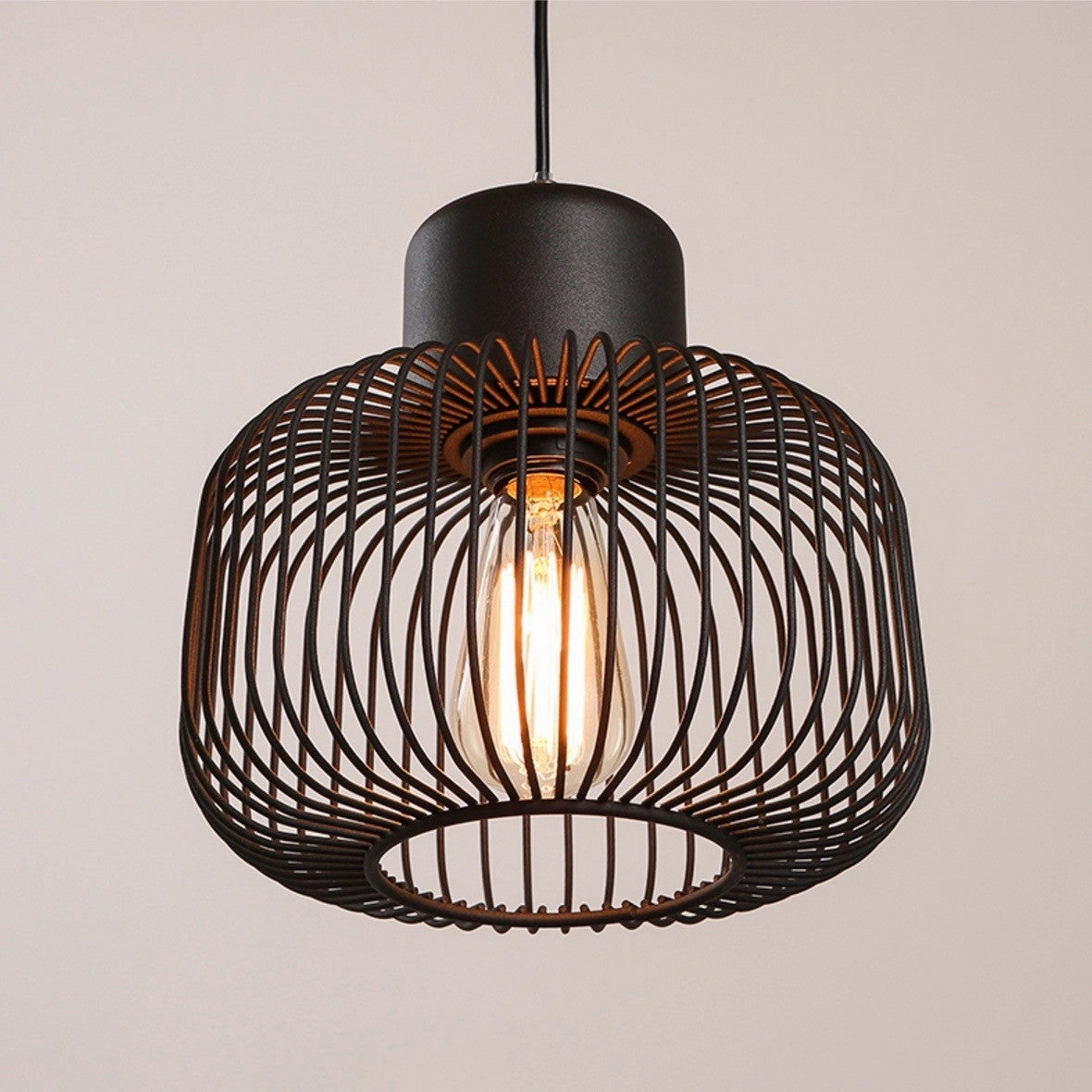 Modern Cage Pendant Light