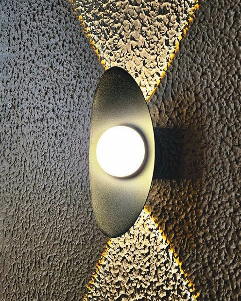 Modern Disc Up-Down Outdoor Wall Lightmodern wall lamp,smart wall lamp