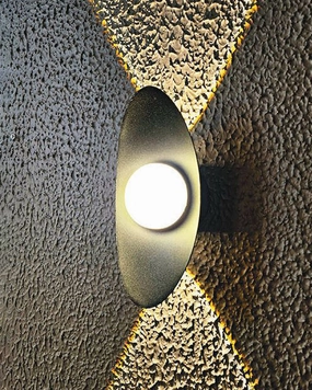 Modern Disc Up-Down Outdoor Wall Lightmodern wall lamp,smart wall lamp