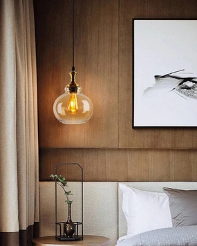 Modern Globe Glass Hanging Lightmodern wall lamp,smart wall lamp