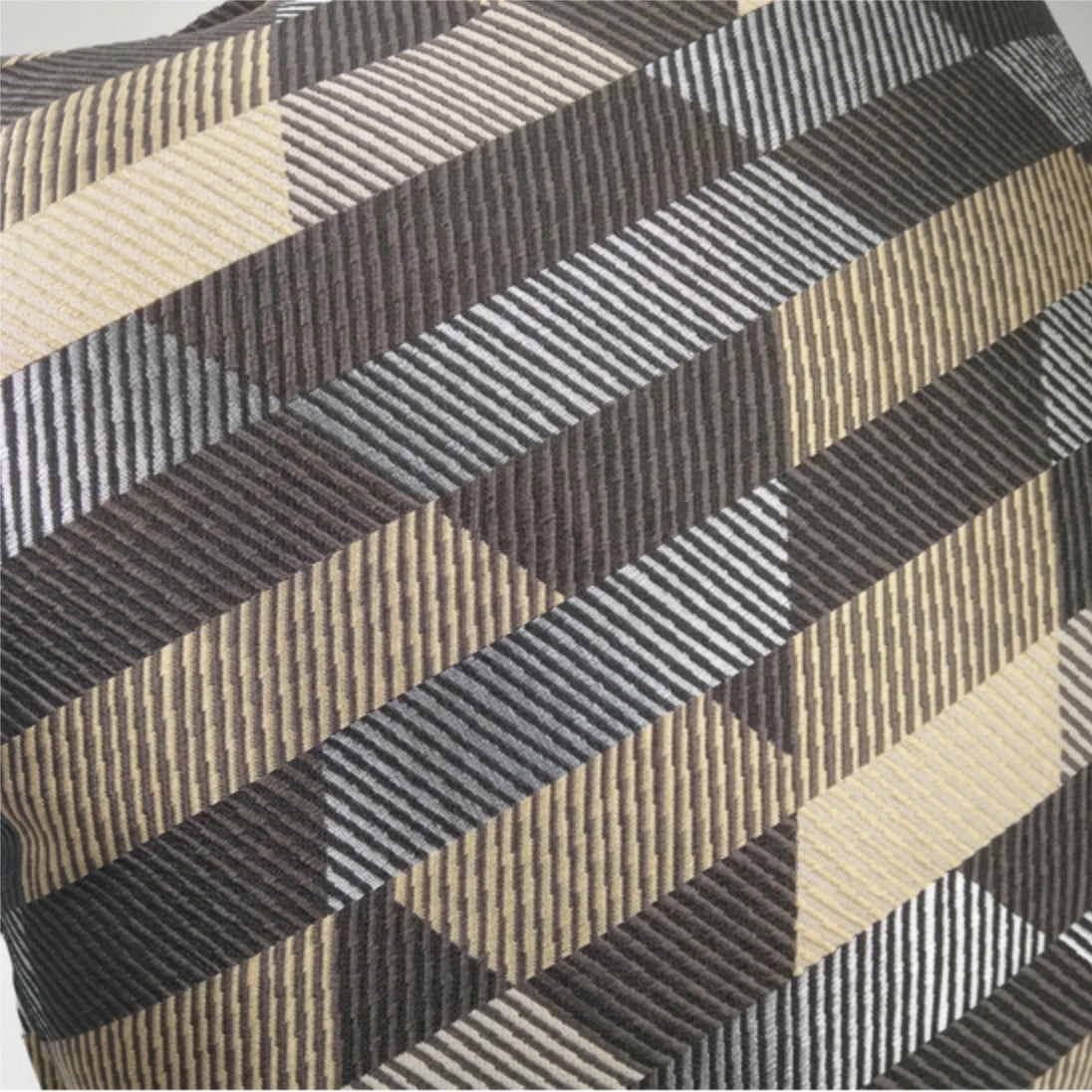 Modern Gold and Black Throw Cushion