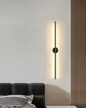 Modern Linear LED Wall Light - Blackmodern wall lamp,smart wall lamp