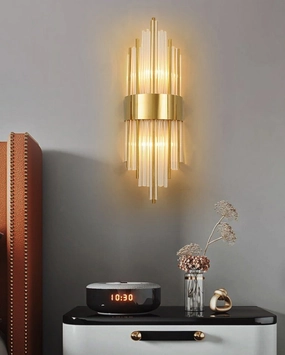 Modern Luxury Crystal Wall Lightmodern wall lamp,smart wall lamp