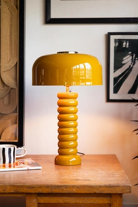 Modern Metal Mustard Table Lampkids table lamp,modern table lamp