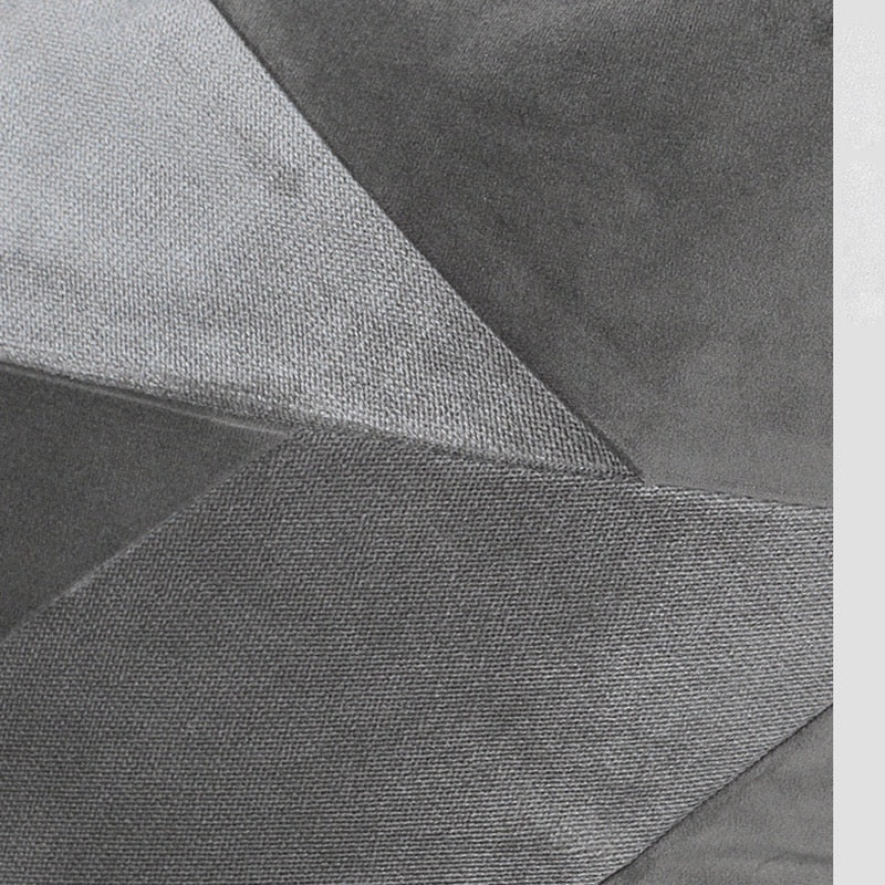 Modern Taupe and Grey Throw Cushion