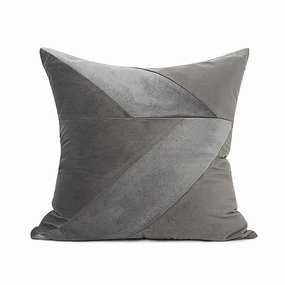 Modern Taupe and Grey Throw Cushionhome decoration ,modern home decor 