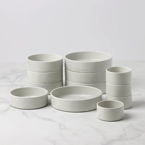 Modulus Vapor 12-Piece Bowl Setmodern kitchen decor ,kitchen dinner set ,dinnerware 