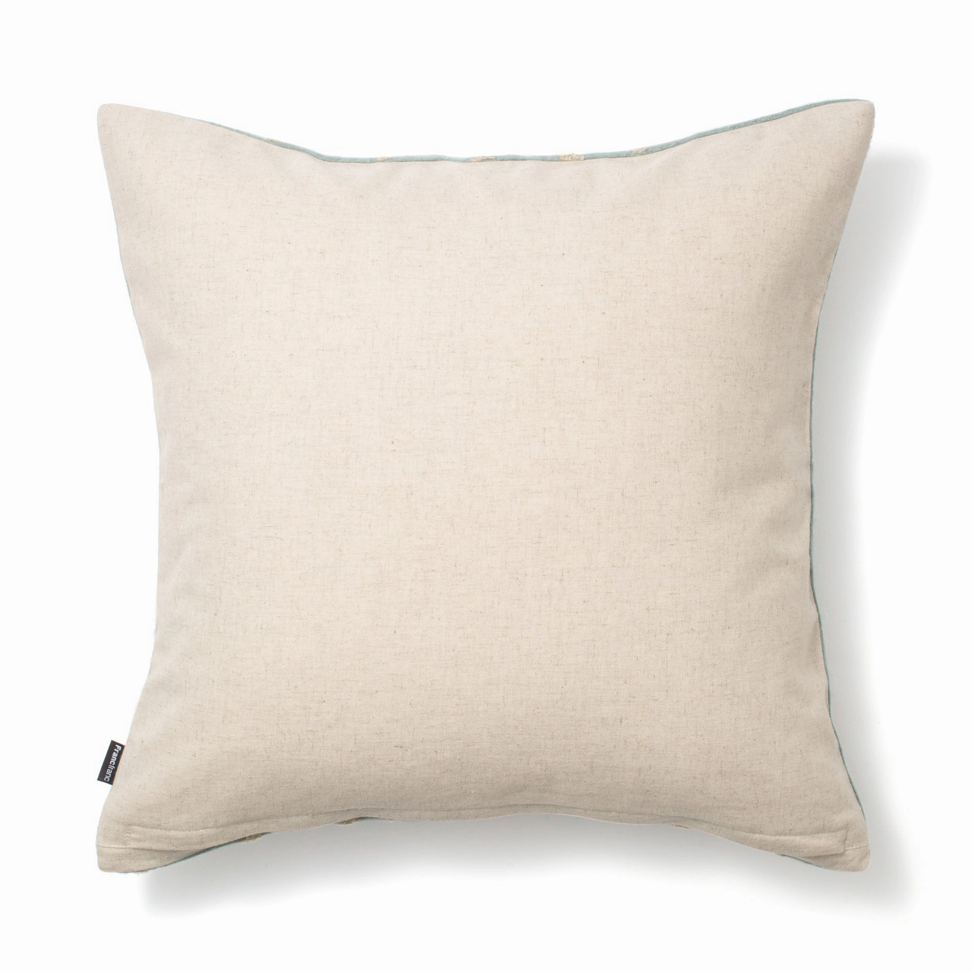 Mohair Like Cushion Cover 450 X 450 Blue X White
