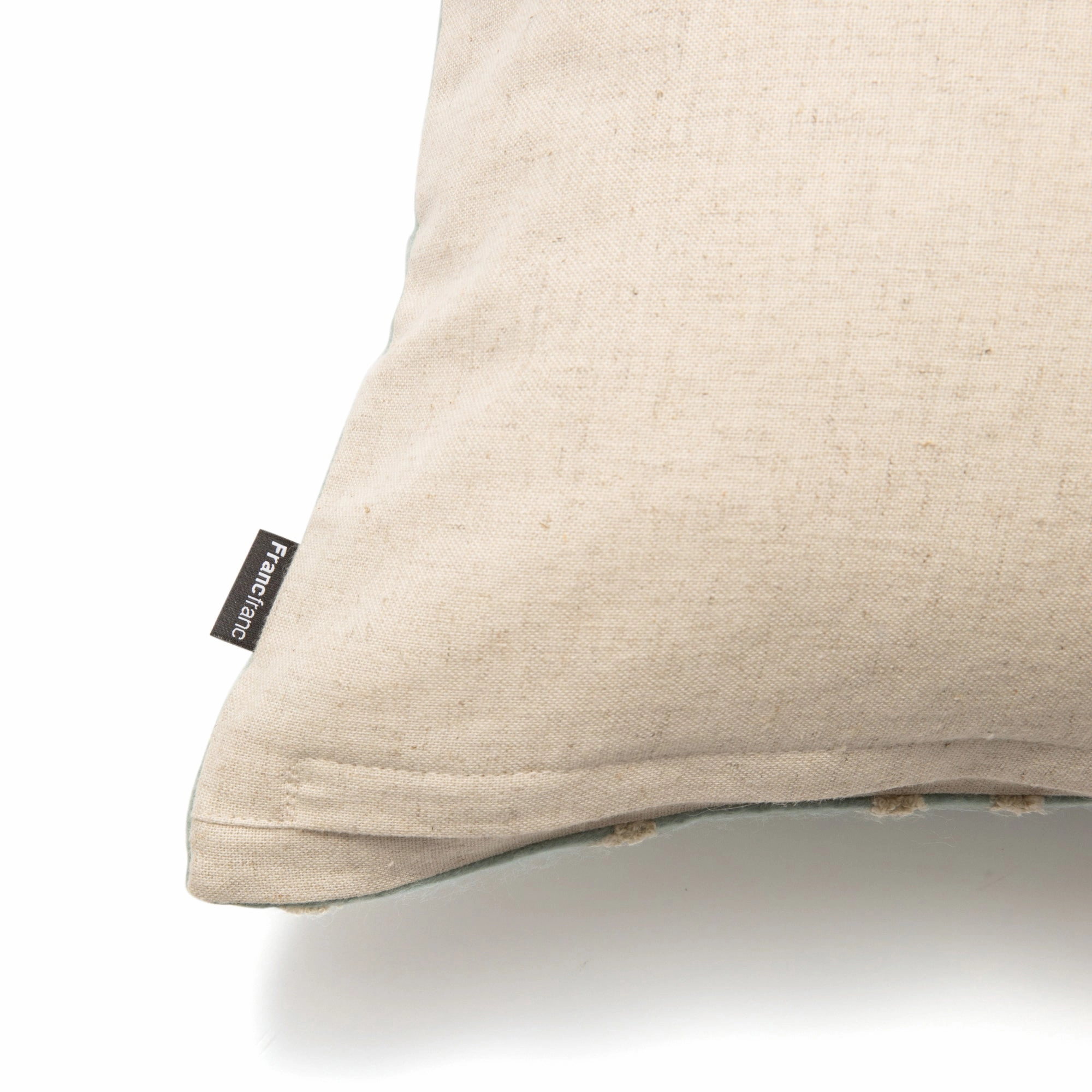 Mohair Like Cushion Cover 450 X 450 Blue X White