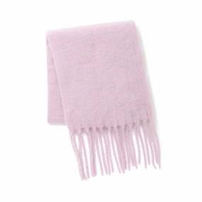 Mohair Like Scarf Slim Purplebedding sets ,throw blankets 