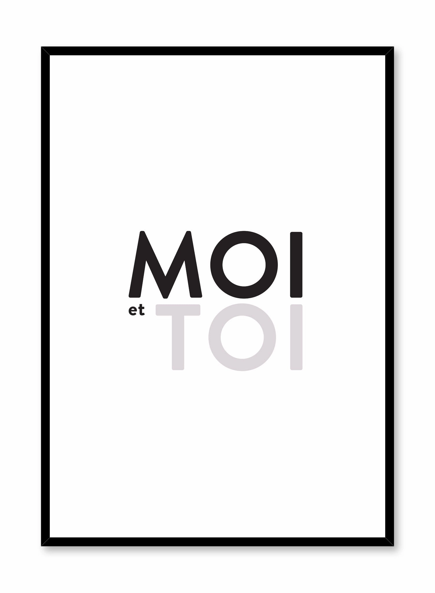 Moi et Toi, Posterpop culture themed posters