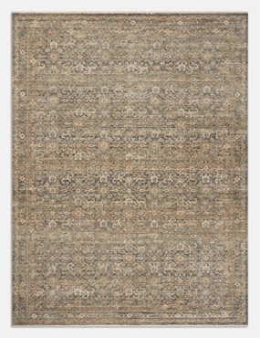 Molly I Rug by Amber Lewis x Loloimodern color block patchwork rug